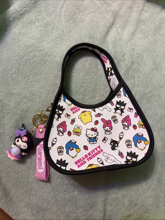 Handbags - Hello Kitty and Friends Kids White Character Print Mini Bag